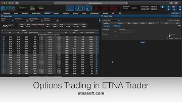 ETNA Option Trading Simulator Demo - Top Options Simulator for 2020 | ETNA Trader
