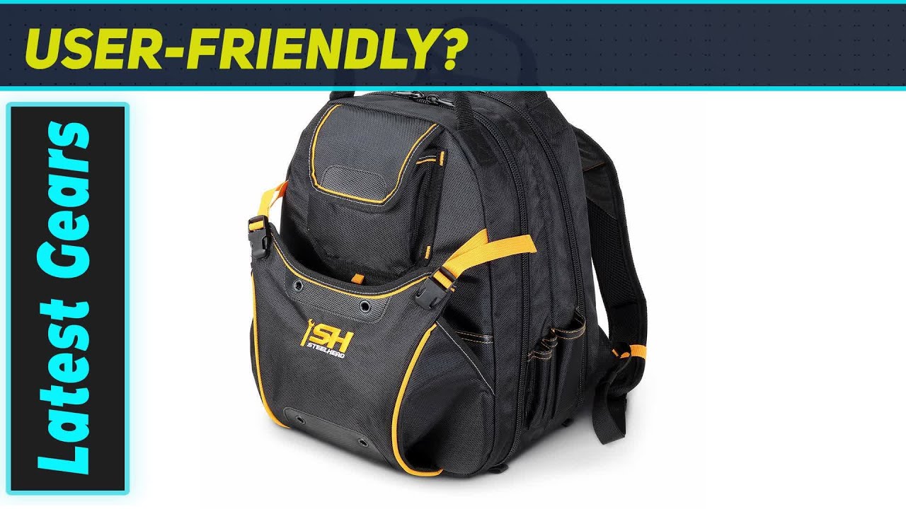 Best Tool Backpack? STEELHEAD 48-Pocket Heavy-Duty Tool Backpack