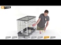 Large Parrot Cage Ferplast PIANO 6 Cage De Grandes Dimensions Pour Canaris, Perruches Et Autres Oiseaux. Variante PIANO 6 - Misure: 87 X 46.5 X H 70 Cm Flight Cage Large Parrot Cage Ferplast PIANO 6 Cage De Grandes Dimensions Pour Canaris, Perruches Et Autres Oiseaux. Variante PIANO 6 - Misure: 87 X 46.5 X H 70 Cm Flight Cage