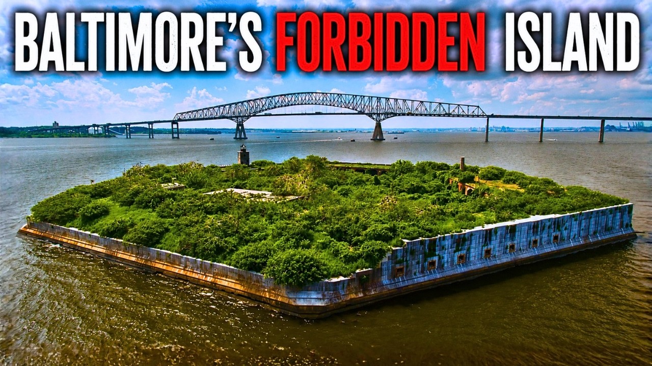Baltimore’s Forbidden Island Fortress That Is Now Totally Abandoned!