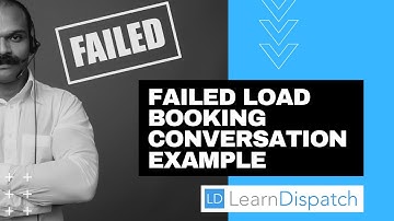 Truck Dispatcher Fails - Load Booking Conversation goes wrong