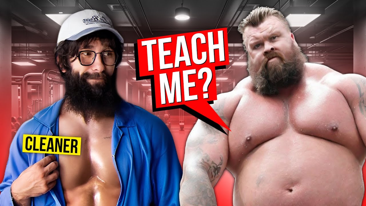 Cleaner Destroys BODYBUILDER in Front of Everyone💪🔥 Anatoly GYM PRANK