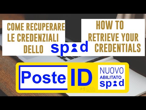 COME RECUPERARE LE TUE CREDENZIALI SPID | How to retrieve your SPID credentials | English tutorial