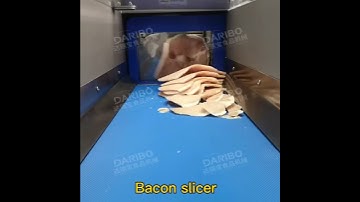 Frozen meat slicer bacon cutter ham slicing machine