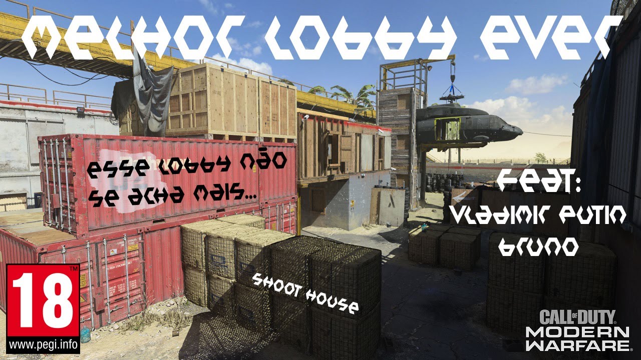 Lobby Cs Cod MELHOR LOBBY DE COD EVER - MODERN WARFARE - YouTube