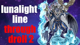 Lunalight Line Through Droll If Dugares Works Yugioh Combo