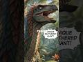 How Did Therizinosaurus Get 1-Meter Long Claws? | 2D Animated Short #shorts #facts