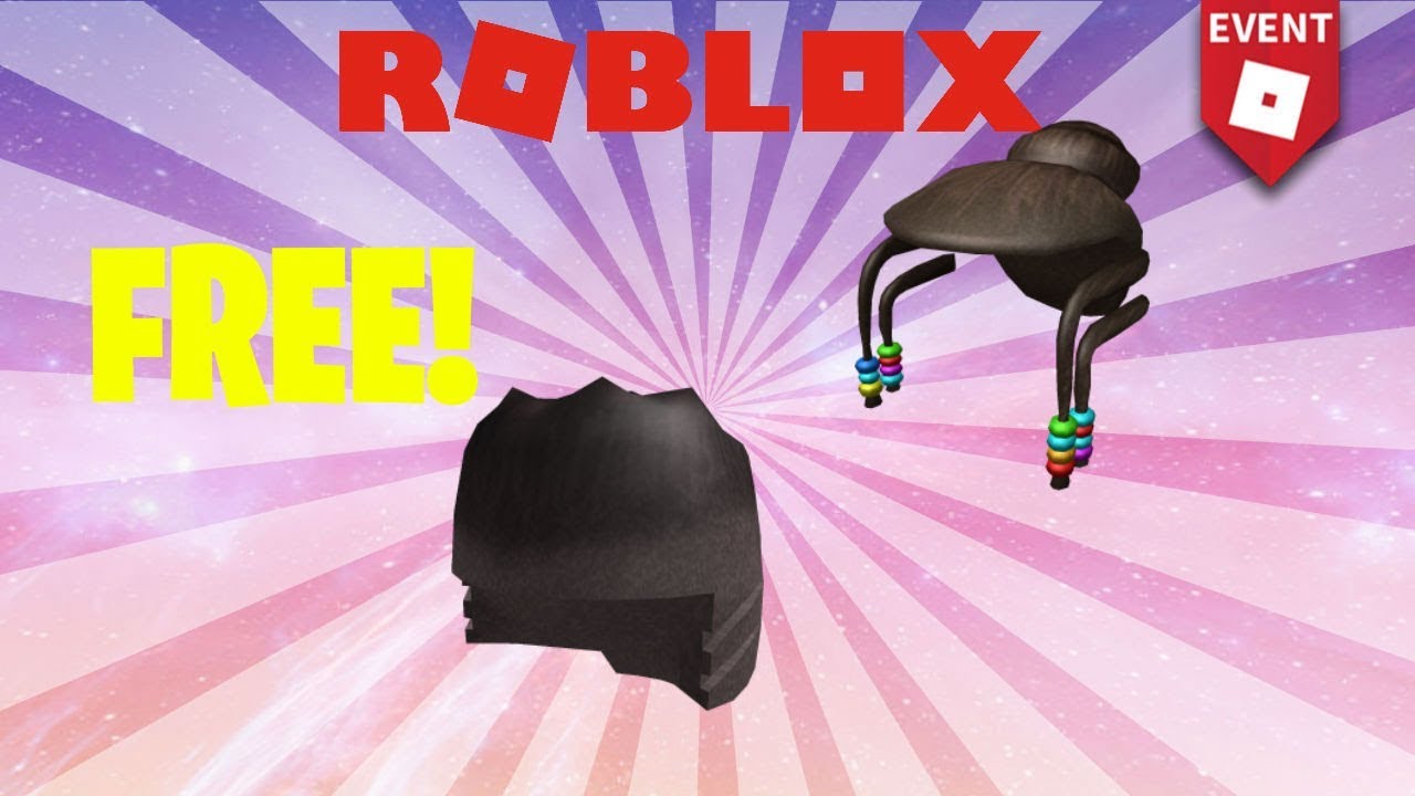 Free Items How To Get 2 Free Hair Accessories Roblox Youtube - accessory two roblox girl free hair roblox