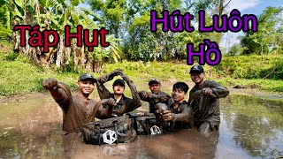 Câu Không Được - Hút Luôn Hồ, Mukbang Lòng Cá Lóc Có Trứng