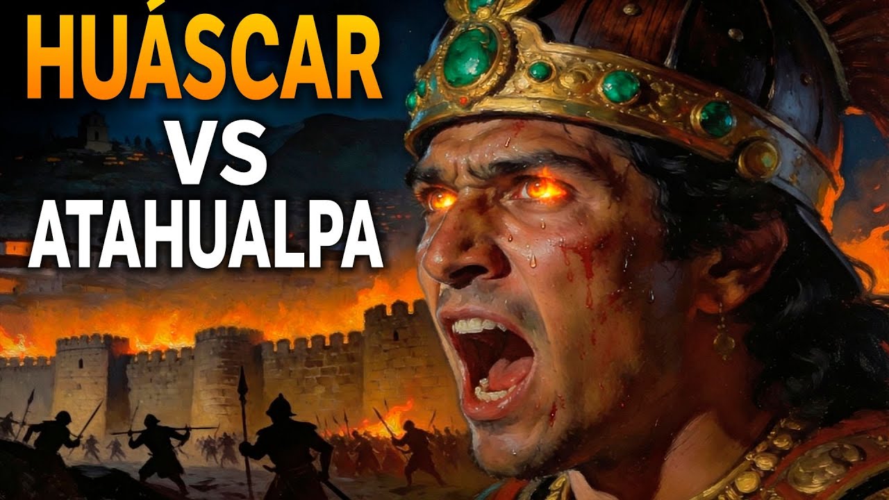LA GUERRA DE SANGRE QUE CONDENÓ AL IMPERIO: Huáscar contra Atahualpa (La Verdad Oscura)