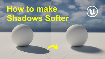 How to make shadows softer in Unreal Engine 5