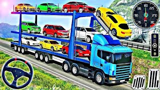 Trailer Truck Car Transport 3D - Multi Cars Transporter Vehicles Simulator - Android GamePlay #3 screenshot 4