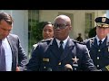 Chicago Police Supt. David Brown attends Pres. Biden