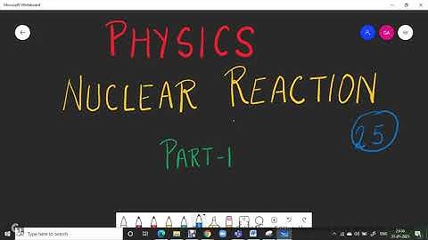 AAI AO/ATC 2020 - 2021 | Physics | Modern physics | Nuclear Reaction | Part 1