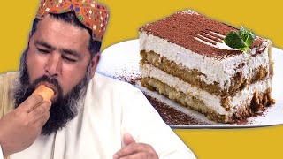 Tribal People Try Italian Dessert For The First Time