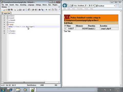 PHP Lesson 25   Escaping Characters and Complex String Syntax