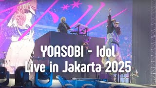 [4K] YOASOBI - Idol [ アイドル ] Live in Jakarta 2025 #yoasobi #oshinoko