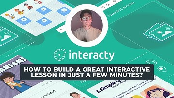 Webinar for teachers: How to build a great interactive lesson in just a few minutes? | Interacty