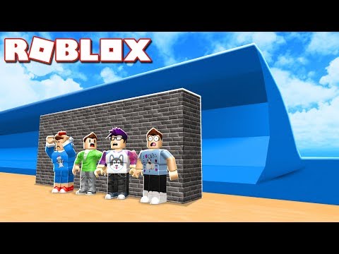 Roblox Adventures Build A Wall Survive A Tsunami In Roblox Wall Vs Tsunami Youtube - build a ship to survive a tsunami roblox