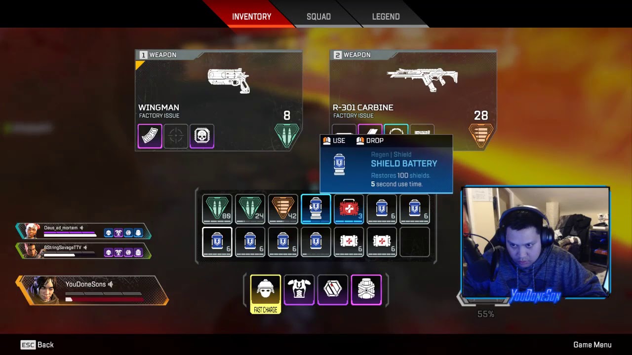 YouDoneSon Full Squad kill for the W!!