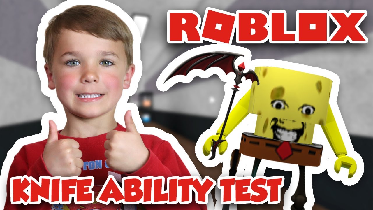 Roblox Knife Ability Test I Am Spongebob Youtube - roblox kat fanart