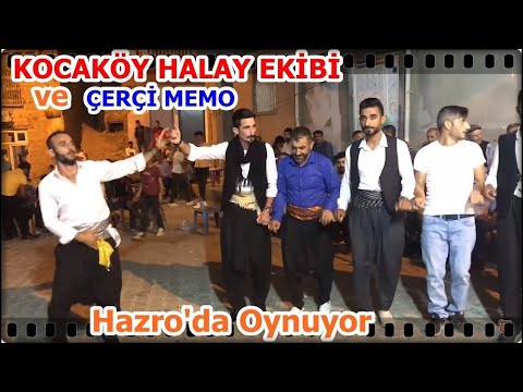 Kocaköy Halay Ekibi ve Çerçi Memo Hazro ' da Oynuyor / HAZROLU BAGER EMİN Çalıyor  GRANİ