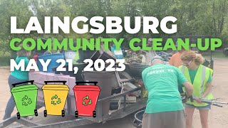 Laingsburg Community Clean-up - 5/21/2023