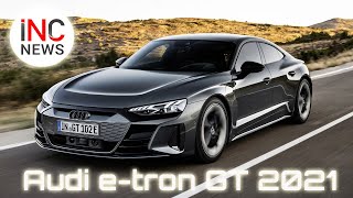 Audi e-tron GT и RS e-tron GT (2021) обзор модели и цена электрички Ауди