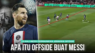 Cara Messi Menipu 3 Pemain Ini Buktikan Kecerdasanya !! 10 Cara Gila Messi Patahkan Jebakan Offside