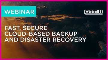 Webinar: Fast, secure cloud-based backup and disaster recovery | Brennan IT