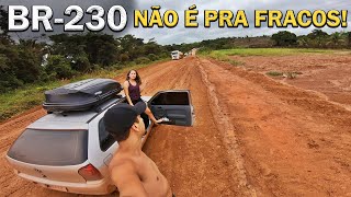 COMEÇOU OS ATOLEIROS NA BR-230 TRANSAMAZÔNICA - RURÓPOLIS a ITAITUBA T2 EP.40