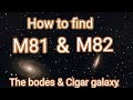 Easy to find m81  m82