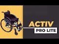 Best Lightweight Folding Economic Wheelchair in India | Activ Prolite | Rehamo