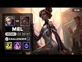 Mel vs Ezreal ADC - KR Challenger - Patch 16.08 Season 16
