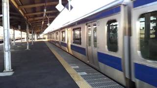 常磐線 E531系K416編成 勝田発車