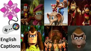 The Donkey Kong Country Trilogy - Japanese Commercials for the SNES, Game Boy (Color) (Advance)