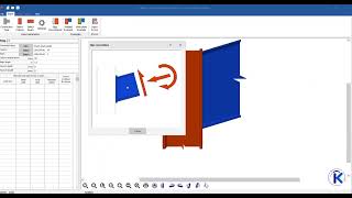 تصميم Column-Beam Connection باستخدام برنامج بروكون ربط العمود بالكمرات المعدنية