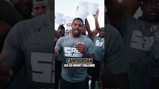 Cam Jordan Accepts ALS Ice Bucket