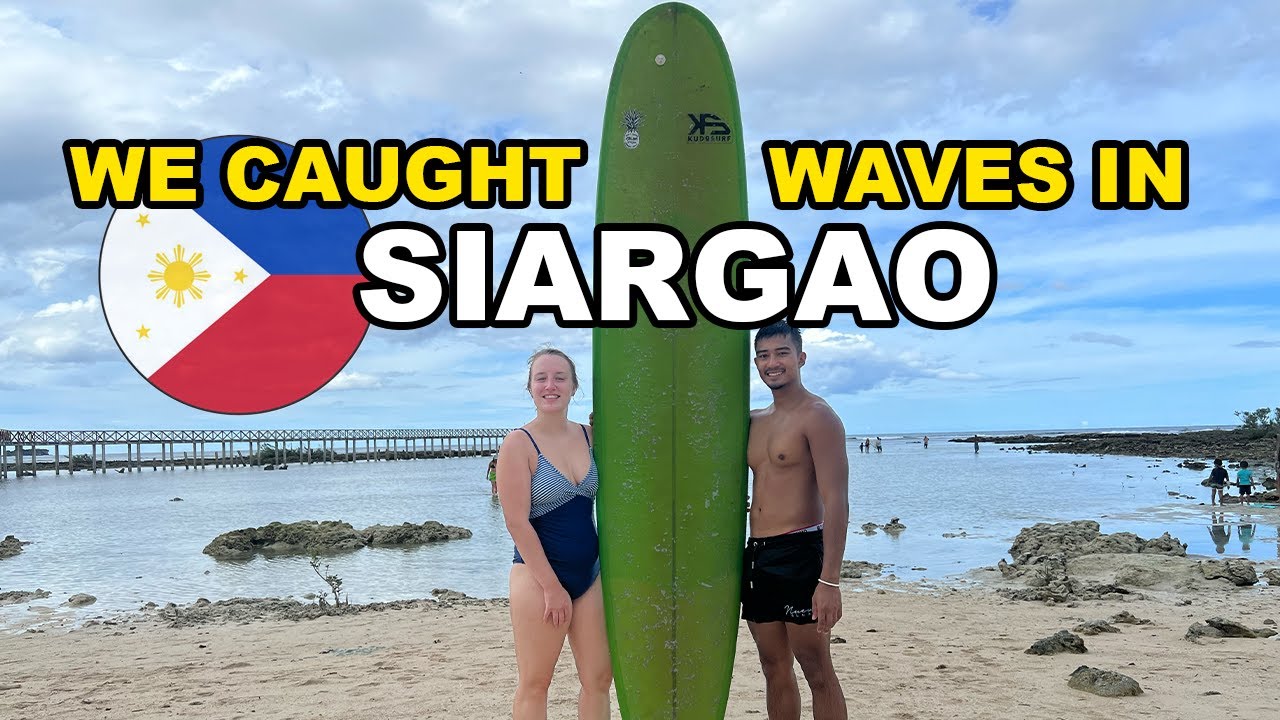BRITISH COUPLE WENT SURFING IN THE PHILIPPINES 🇵🇭