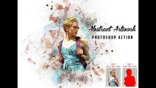 Abstract Artwork Photoshop Action screenshot 5