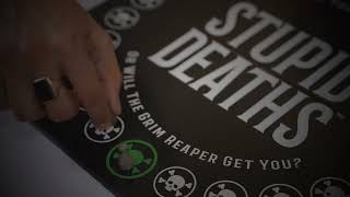 University Games Stupid Deaths board game 30 second product video