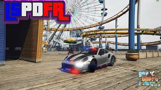 Playing GTA5 | Sport Car Patrol | Boston PD | LSPDFR | PC Mods #lspdfr