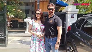 Madhuri Dixit steps out for a lunch date with her husband