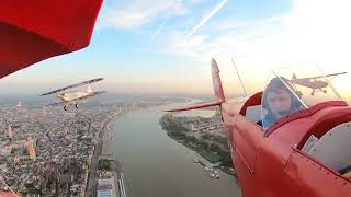 48th Antwerp Aviator Sunset Formation Flight