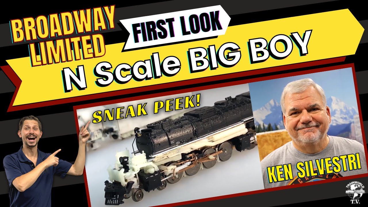 Broadway Limited N Scale Big Boy First Look! YouTube