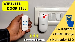 Wireless Door Bell with Remote control | COSTAR Wireless Door Bell | Unboxing & Review