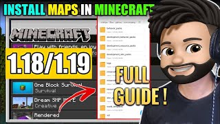 How To Play Minecraft Maps in Minecraft 1.18/1.19 (MOBILE) screenshot 3