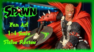 Classic Spawn Custom Fan Art Statue Review,  Finally The Statue I wanted!!!!