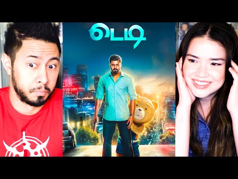 TEDDY | Arya | Sayyeshaa | D. Imman | Shakti Soundar Rajan | Teaser Reaction | Jaby Koay