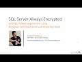 SQL Server Always Encrypted with Azure Key Vault π